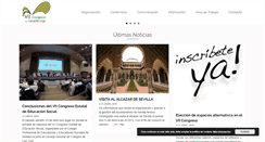 Desktop Screenshot of congresoeducacionsocial.org